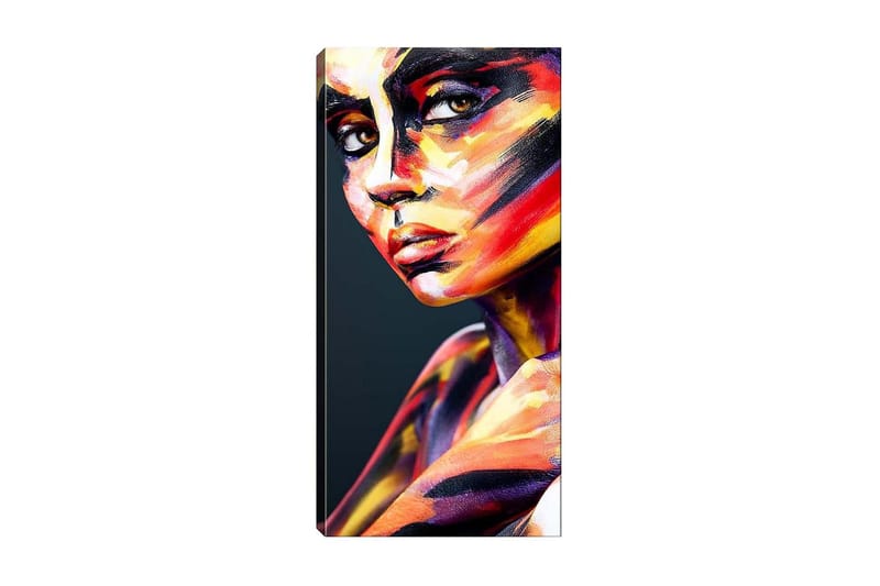 Canvasbillede DKY People Flerfarvet - 50x120 cm - Boligtilbehør - Billeder & kunst - Billeder på lærred