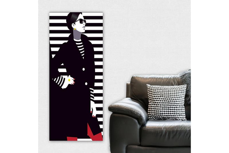 Canvasbillede DKY People Flerfarvet - 50x120 cm - Boligtilbehør - Billeder & kunst - Billeder på lærred