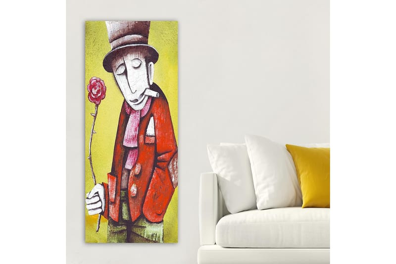 Canvasbillede DKY People Flerfarvet - 50x120 cm - Boligtilbehør - Billeder & kunst - Billeder på lærred