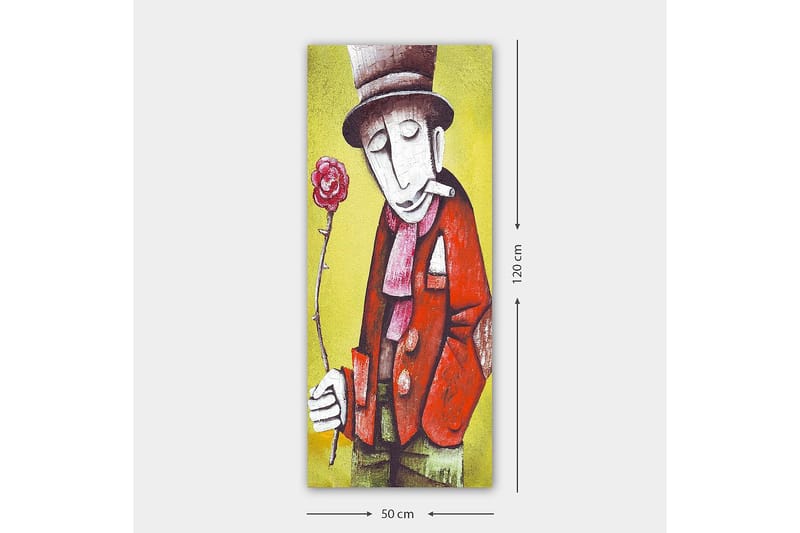 Canvasbillede DKY People Flerfarvet - 50x120 cm - Boligtilbehør - Billeder & kunst - Billeder på lærred