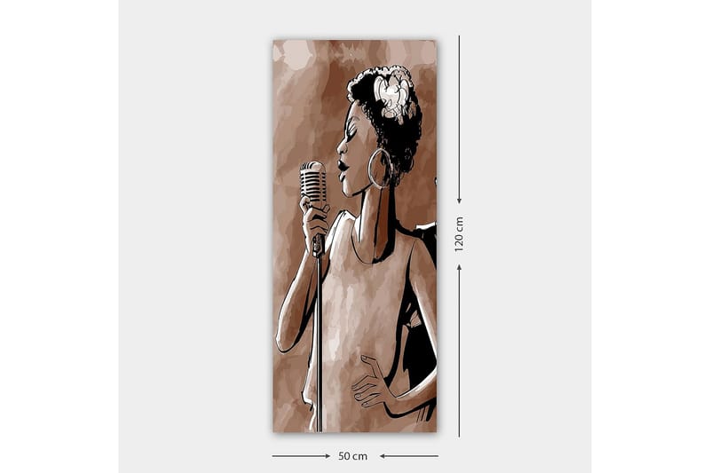Canvasbillede DKY People Flerfarvet - 50x120 cm - Boligtilbehør - Billeder & kunst - Billeder på lærred