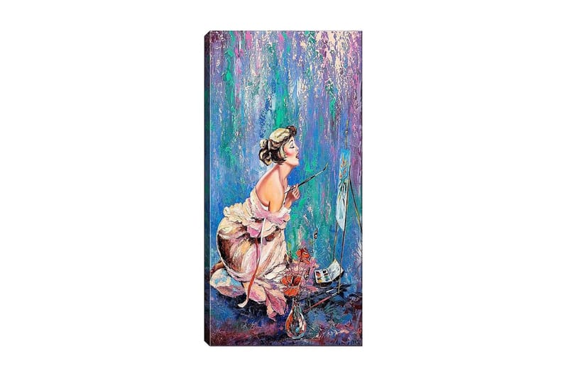 Canvasbillede DKY People Flerfarvet - 50x120 cm - Boligtilbehør - Billeder & kunst - Billeder på lærred