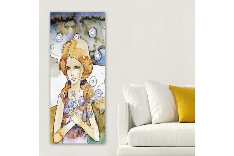 Canvasbillede DKY People Flerfarvet - 50x120 cm - Boligtilbehør - Billeder & kunst - Billeder på lærred