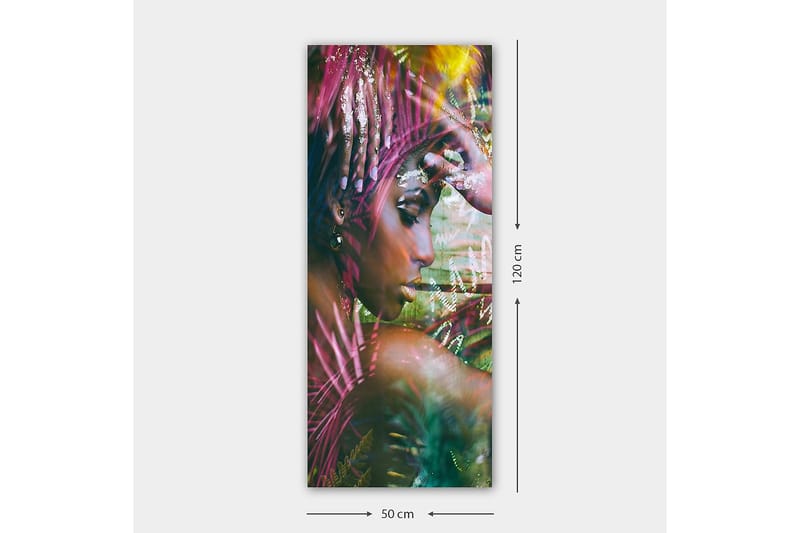 Canvasbillede DKY People Flerfarvet - 50x120 cm - Boligtilbehør - Billeder & kunst - Billeder på lærred