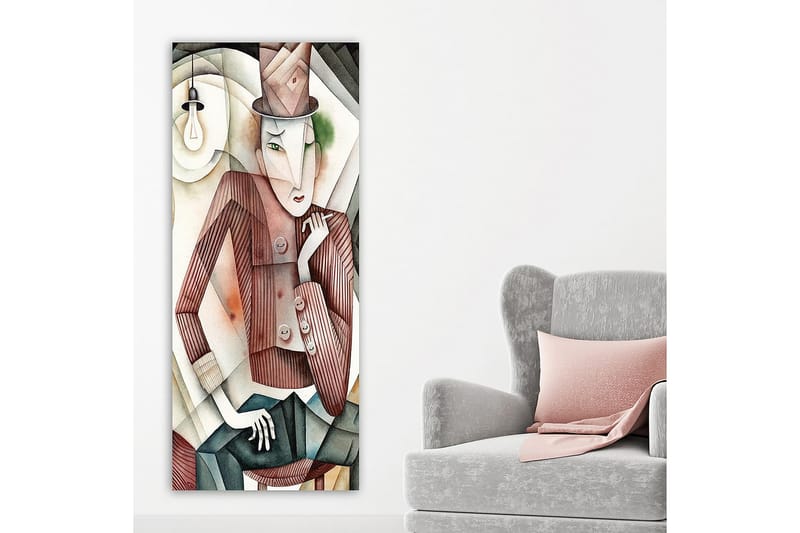 Canvasbillede DKY People Flerfarvet - 50x120 cm - Boligtilbehør - Billeder & kunst - Billeder på lærred