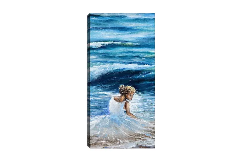 Canvasbillede DKY People Flerfarvet, 50x120 cm