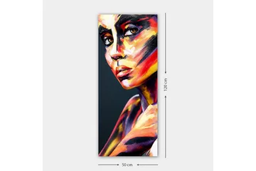 Canvasbillede DKY People Flerfarvet - 50x120 cm - Boligtilbehør - Billeder & kunst - Billeder på lærred
