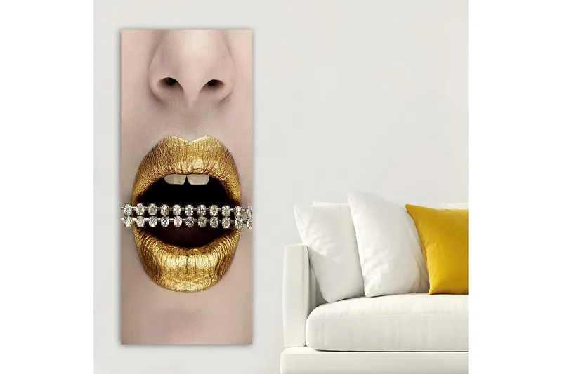 Canvasbillede DKY People Flerfarvet - 50x120 cm - Boligtilbehør - Billeder & kunst - Billeder på lærred