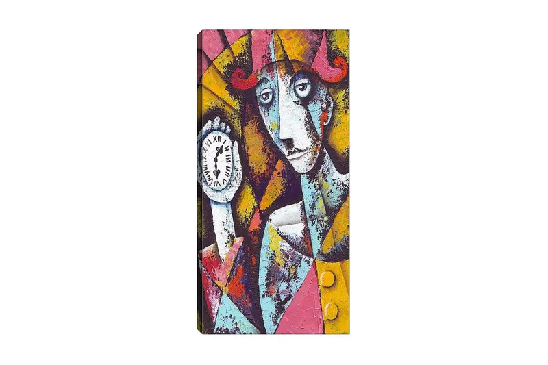 Canvasbillede DKY People Flerfarvet, 50x120 cm