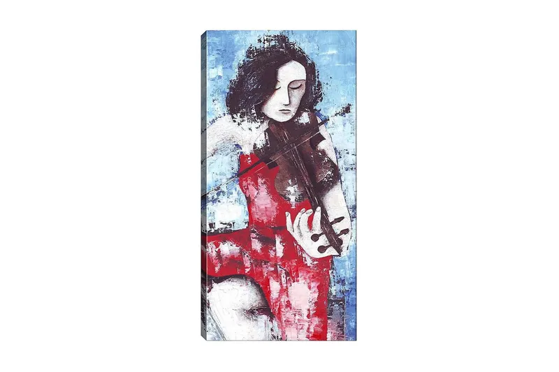 Canvasbillede DKY People Flerfarvet, 50x120 cm