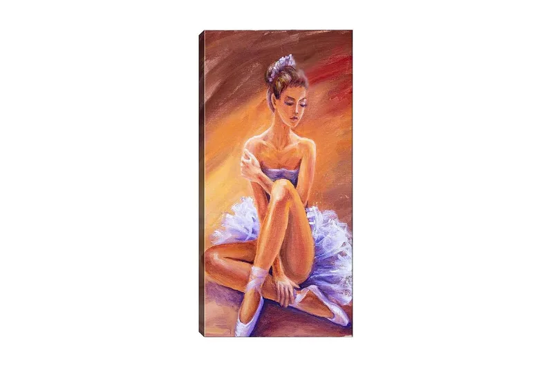 Canvasbillede DKY People Flerfarvet, 50x120 cm