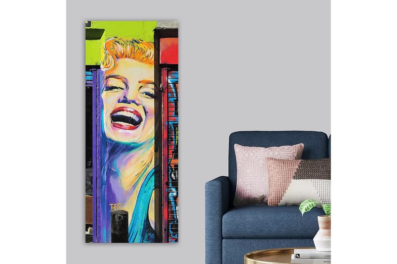 Canvasbillede DKY People Flerfarvet - 50x120 cm - Boligtilbehør - Billeder & kunst - Billeder på lærred