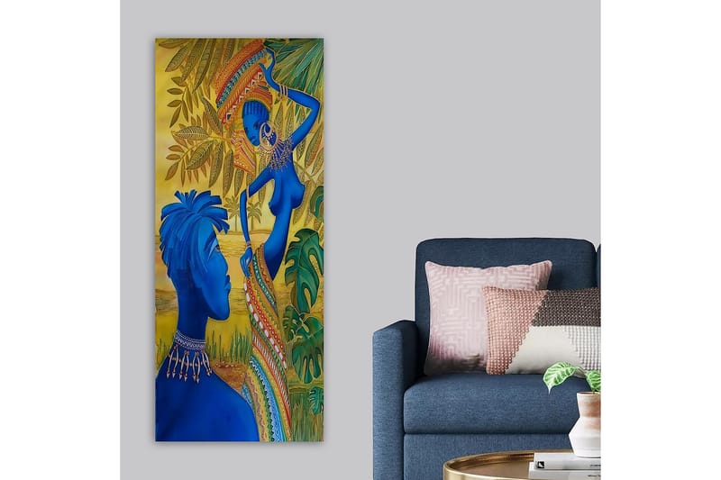 Canvasbillede DKY People Flerfarvet - 50x120 cm - Boligtilbehør - Billeder & kunst - Billeder på lærred