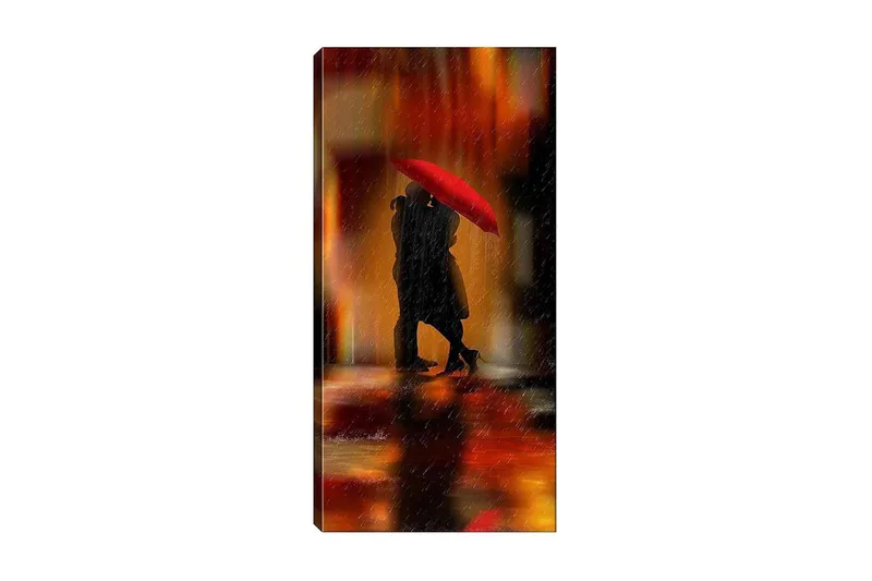 Canvasbillede DKY People Flerfarvet, 50x120 cm