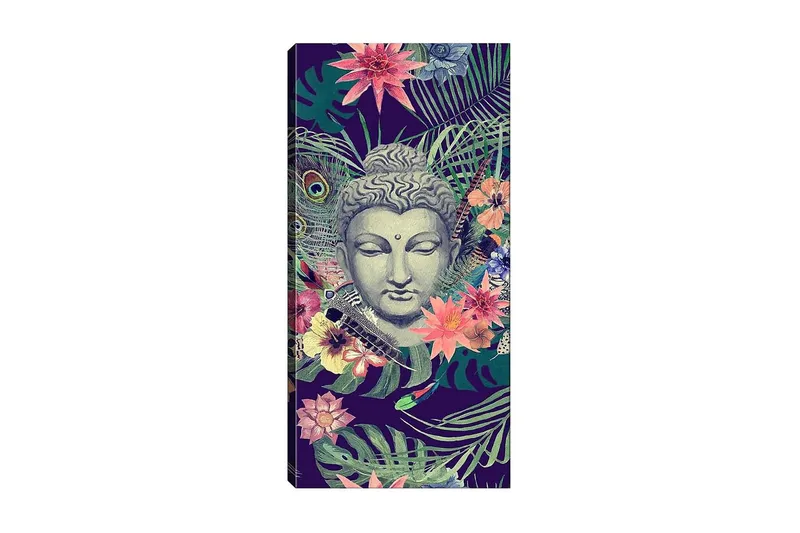 Canvasbillede DKY People Flerfarvet, 50x120 cm