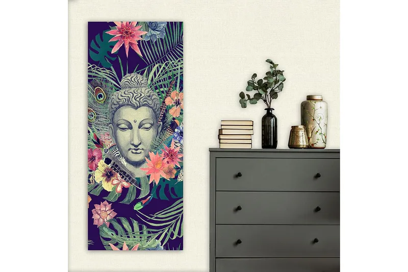 Canvasbillede DKY People Flerfarvet - 50x120 cm - Boligtilbehør - Billeder & kunst - Billeder på lærred