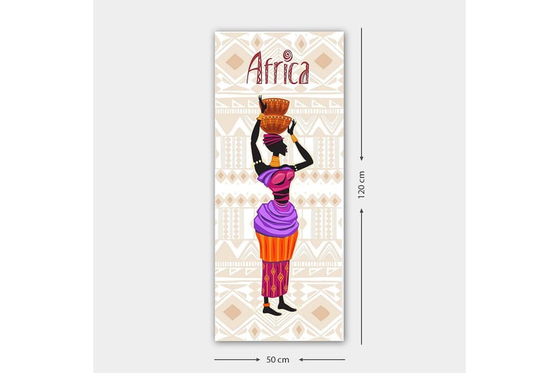 Canvasbillede DKY People Flerfarvet - 50x120 cm - Boligtilbehør - Billeder & kunst - Billeder på lærred