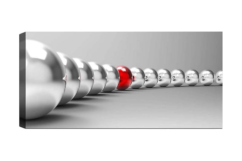 Canvasbillede YTY Abstract & Fractals Flerfarvet, 120x50 cm