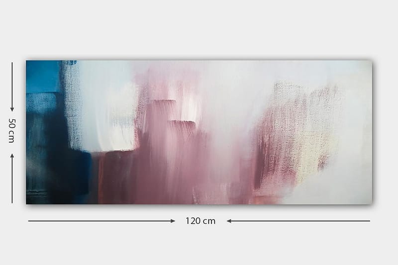 Canvasbillede YTY Abstract & Fractals Flerfarvet - 120x50 cm - Boligtilbehør - Billeder & kunst - Billeder på lærred