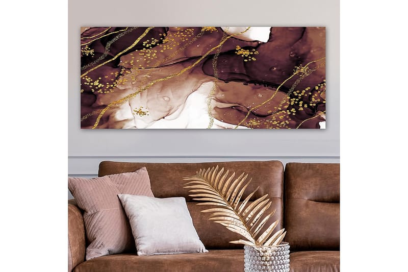 Canvasbillede YTY Abstract & Fractals Flerfarvet - 120x50 cm - Boligtilbehør - Billeder & kunst - Billeder på lærred