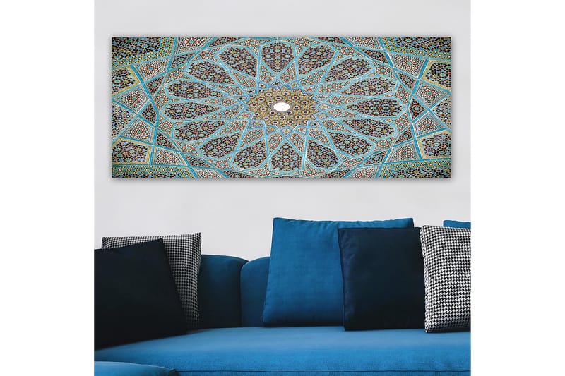 Canvasbillede YTY Abstract & Fractals Flerfarvet - 120x50 cm - Boligtilbehør - Billeder & kunst - Billeder på lærred