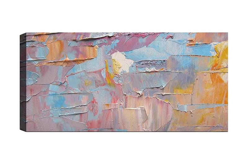 Canvasbillede YTY Abstract & Fractals Flerfarvet - 120x50 cm - Boligtilbehør - Billeder & kunst - Billeder på lærred