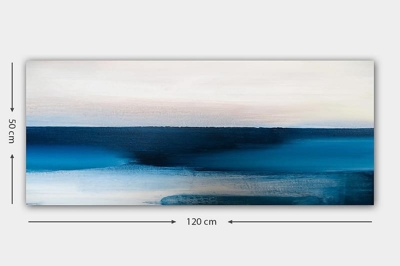 Canvasbillede YTY Abstract & Fractals Flerfarvet - 120x50 cm - Boligtilbehør - Billeder & kunst - Billeder på lærred