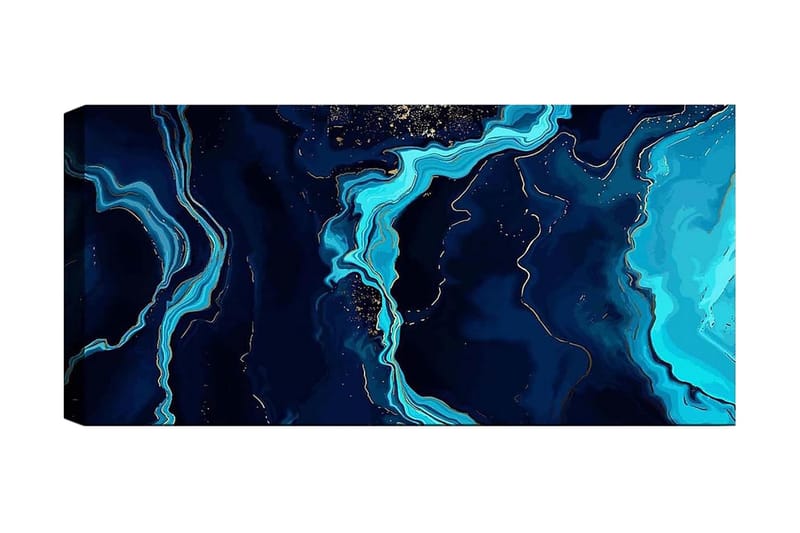 Canvasbillede YTY Abstract & Fractals Flerfarvet - 120x50 cm - Boligtilbehør - Billeder & kunst - Billeder på lærred