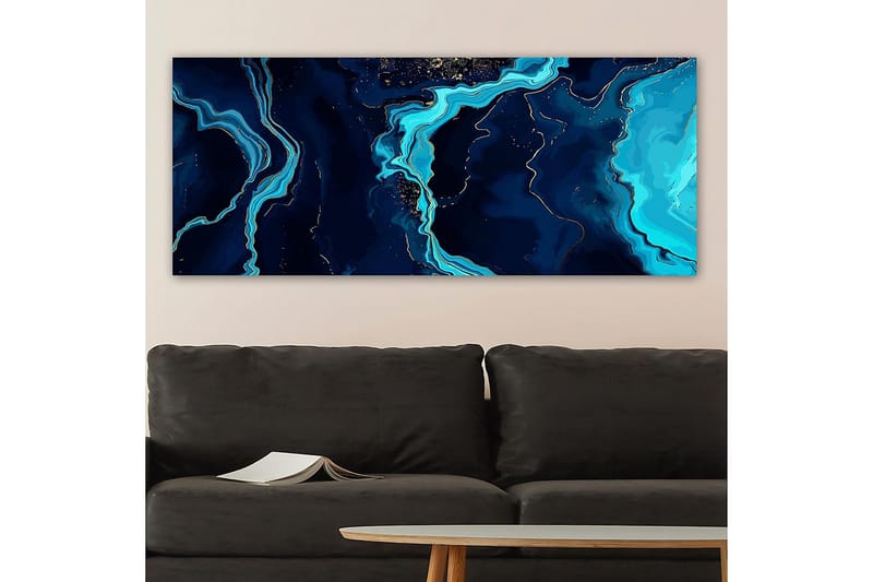 Canvasbillede YTY Abstract & Fractals Flerfarvet - 120x50 cm - Boligtilbehør - Billeder & kunst - Billeder på lærred