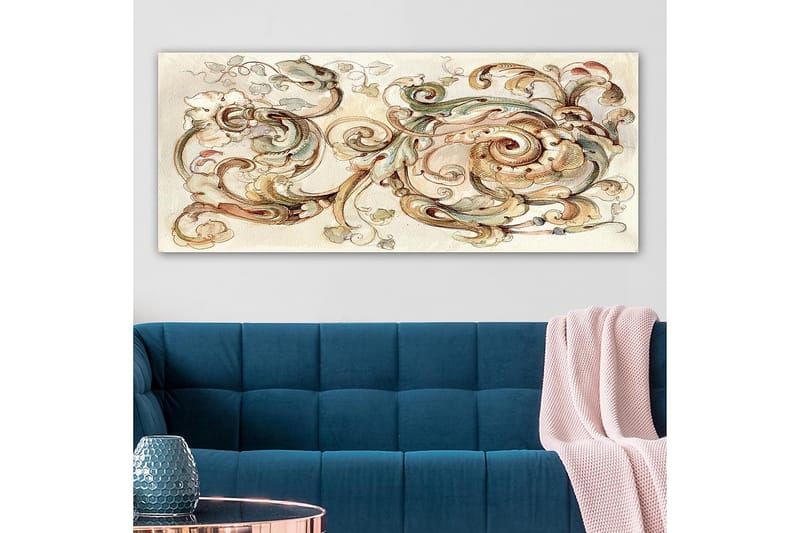 Canvasbillede YTY Abstract & Fractals Flerfarvet - 120x50 cm - Boligtilbehør - Billeder & kunst - Billeder på lærred