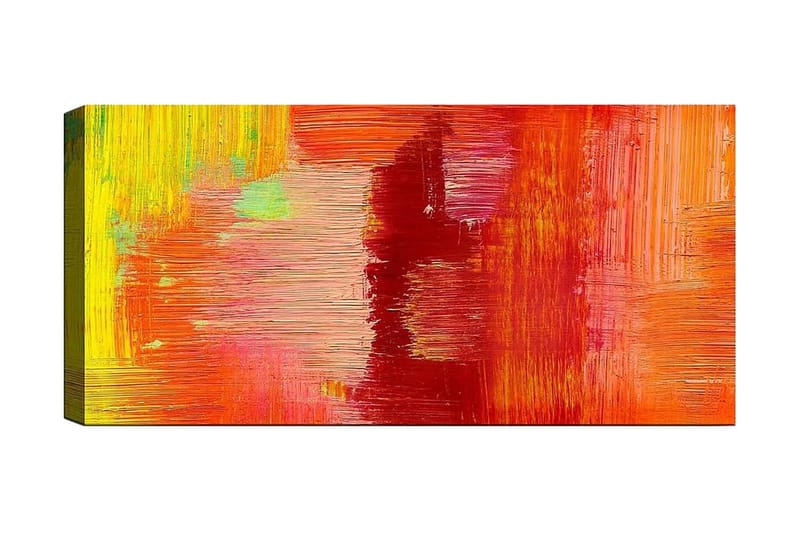 Canvasbillede YTY Abstract & Fractals Flerfarvet - 120x50 cm - Boligtilbehør - Billeder & kunst - Billeder på lærred