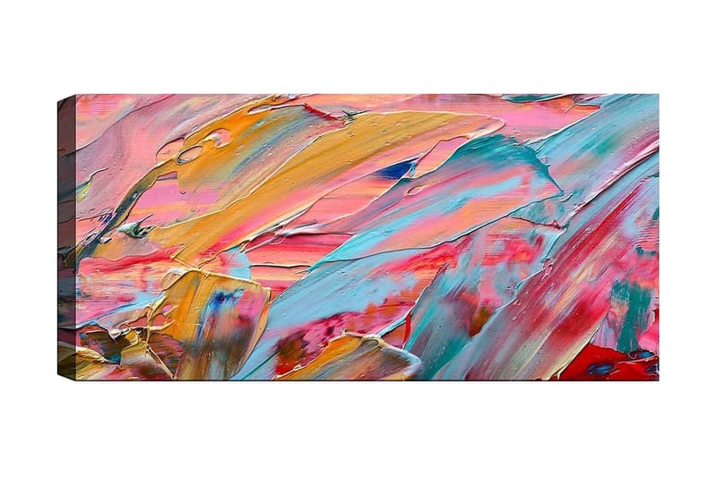 Canvasbillede YTY Abstract & Fractals Flerfarvet - 120x50 cm - Boligtilbehør - Billeder & kunst - Billeder på lærred