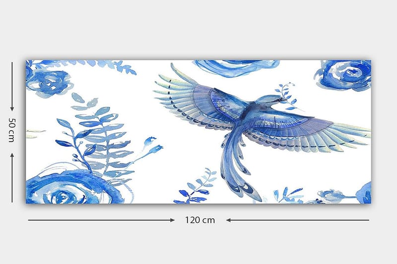 Canvasbillede YTY Abstract & Fractals Flerfarvet - 120x50 cm - Boligtilbehør - Billeder & kunst - Billeder på lærred