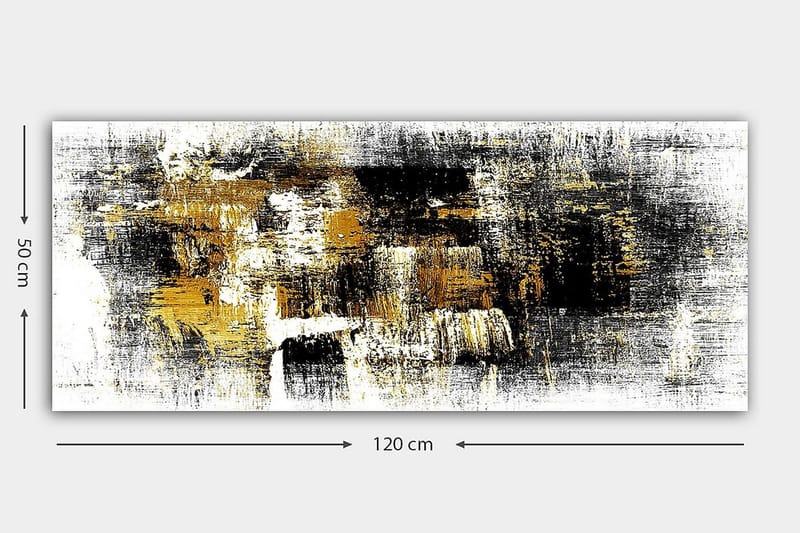 Canvasbillede YTY Abstract & Fractals Flerfarvet - 120x50 cm - Boligtilbehør - Billeder & kunst - Billeder på lærred