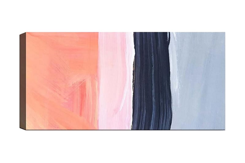Canvasbillede YTY Abstract & Fractals Flerfarvet - 120x50 cm - Boligtilbehør - Billeder & kunst - Billeder på lærred