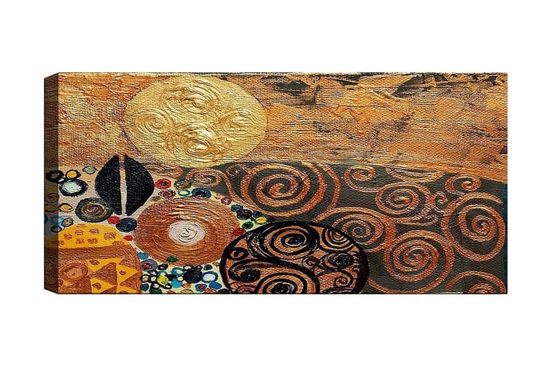 Canvasbillede YTY Abstract & Fractals Flerfarvet - 120x50 cm - Boligtilbehør - Billeder & kunst - Billeder på lærred