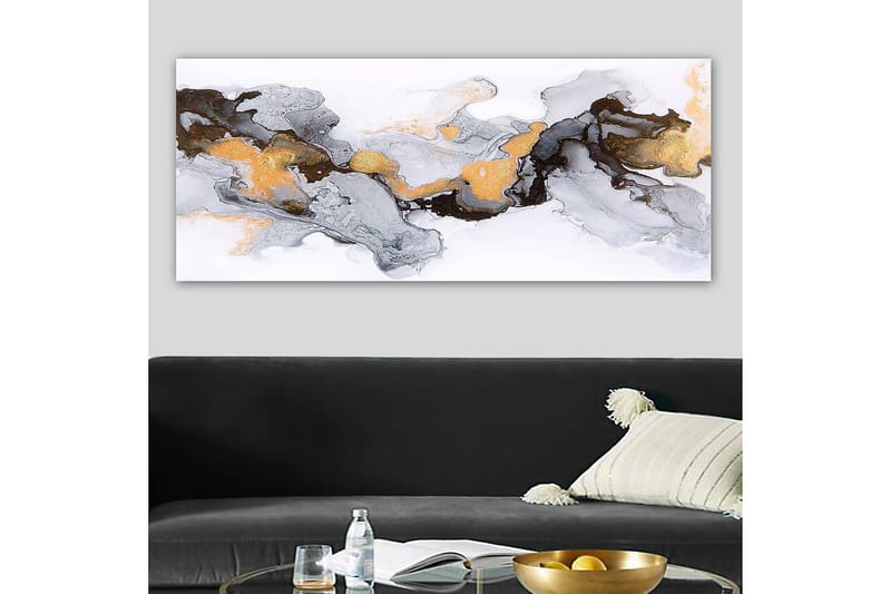 Canvasbillede YTY Abstract & Fractals Flerfarvet - 120x50 cm - Boligtilbehør - Billeder & kunst - Billeder på lærred