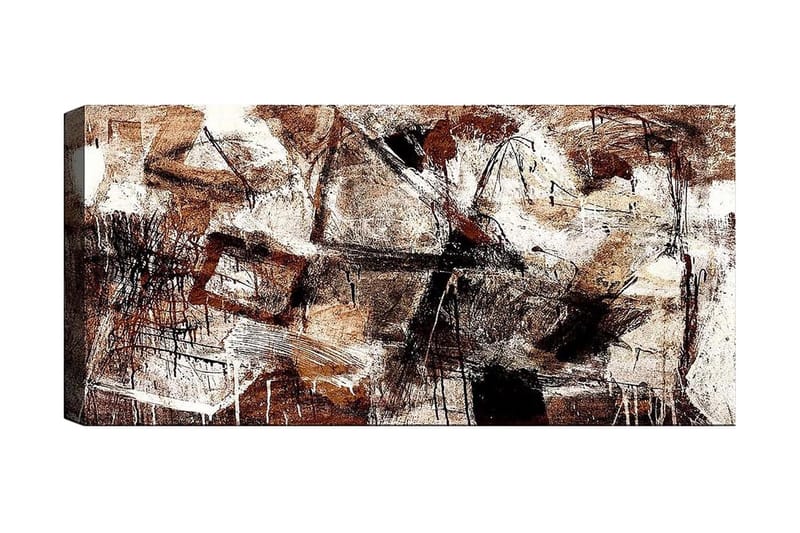 Canvasbillede YTY Abstract & Fractals Flerfarvet - 120x50 cm - Boligtilbehør - Billeder & kunst - Billeder på lærred