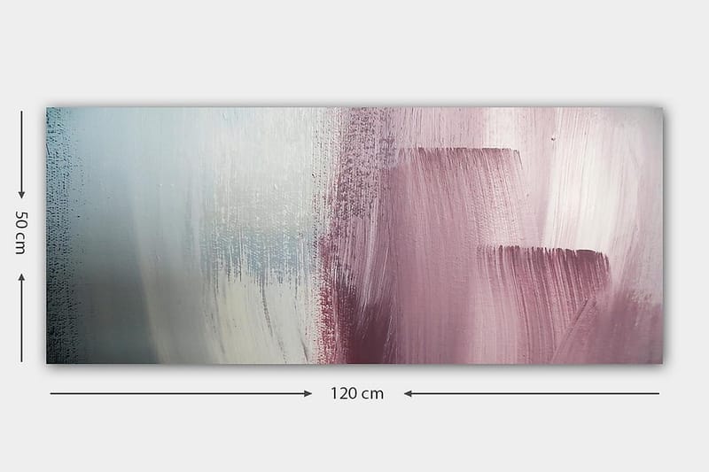 Canvasbillede YTY Abstract & Fractals Flerfarvet - 120x50 cm - Boligtilbehør - Billeder & kunst - Billeder på lærred