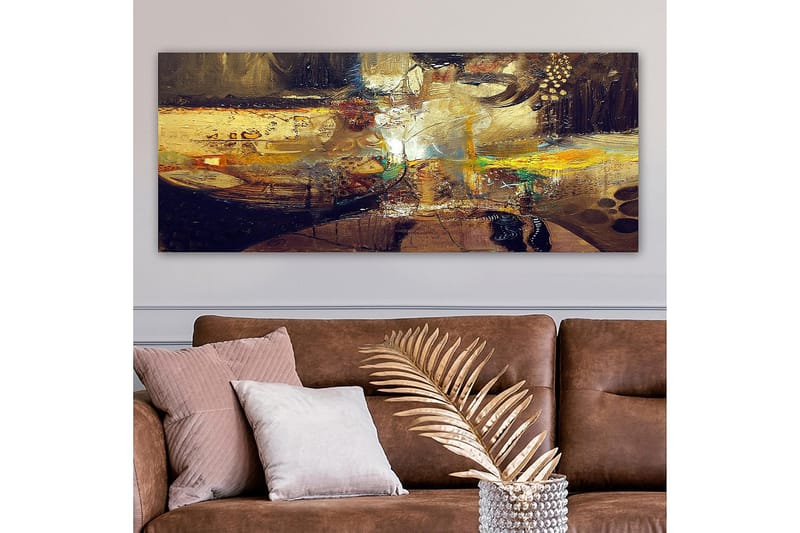 Canvasbillede YTY Abstract & Fractals Flerfarvet - 120x50 cm - Boligtilbehør - Billeder & kunst - Billeder på lærred