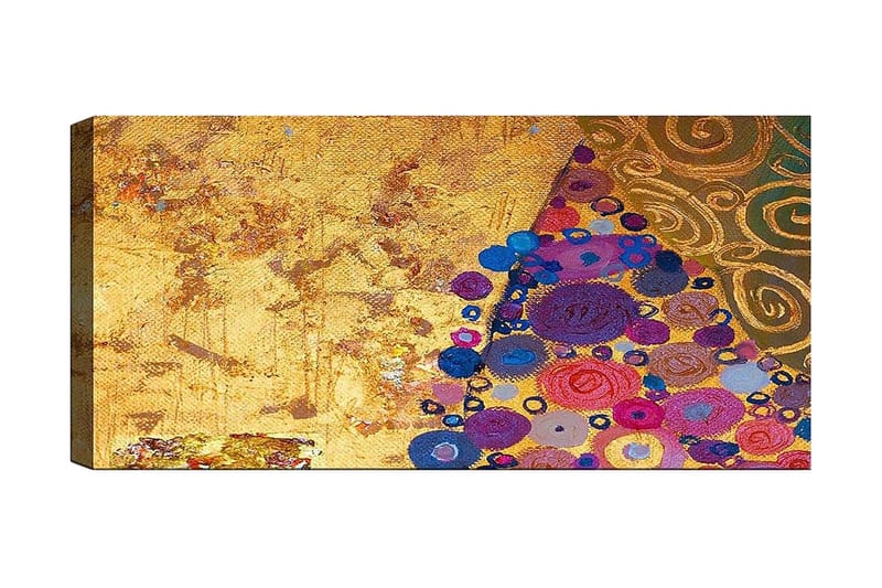 Canvasbillede YTY Abstract & Fractals Flerfarvet, 120x50 cm