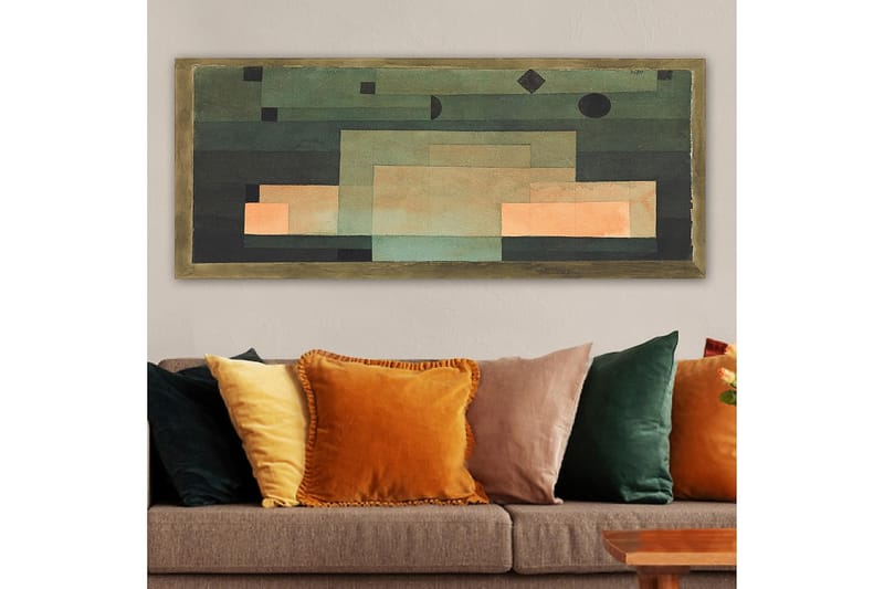 Canvasbillede YTY Abstract & Fractals Flerfarvet - 120x50 cm - Boligtilbehør - Billeder & kunst - Billeder på lærred