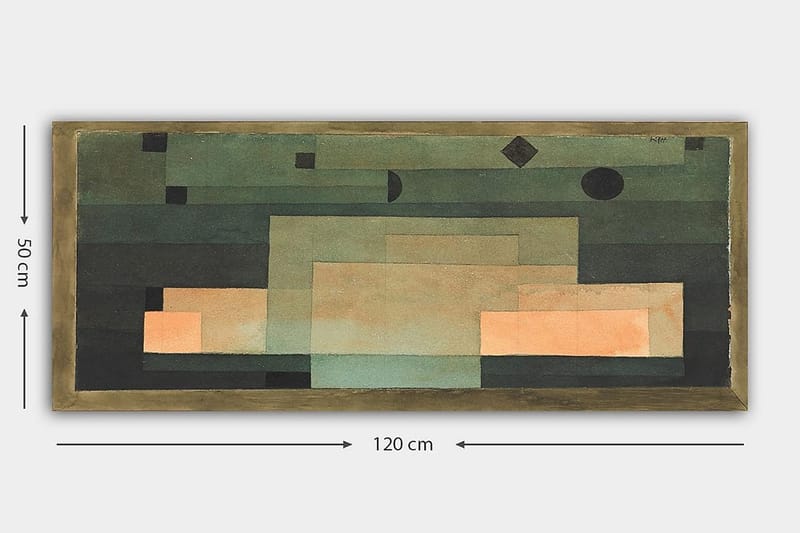 Canvasbillede YTY Abstract & Fractals Flerfarvet - 120x50 cm - Boligtilbehør - Billeder & kunst - Billeder på lærred