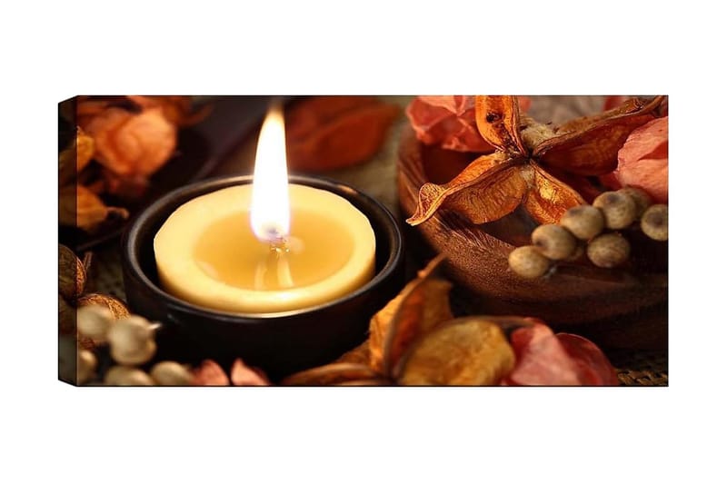 Canvasbillede YTY Abstract & Fractals Flerfarvet, 120x50 cm