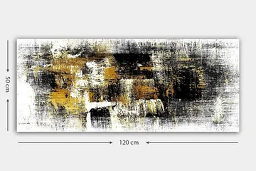 Canvasbillede YTY Abstract & Fractals Flerfarvet - 120x50 cm - Boligtilbehør - Billeder & kunst - Billeder på lærred