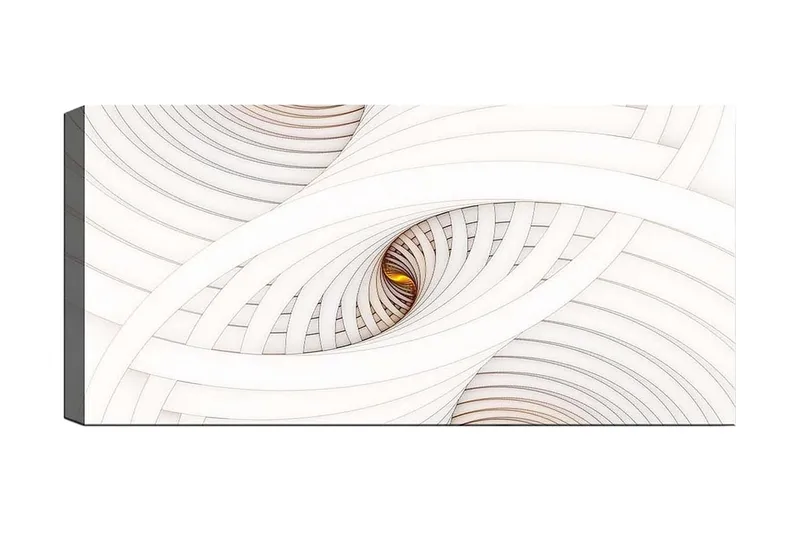 Canvasbillede YTY Abstract & Fractals Flerfarvet, 120x50 cm