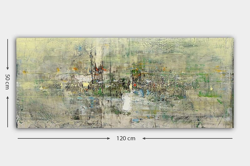 Canvasbillede YTY Abstract & Fractals Flerfarvet - 120x50 cm - Boligtilbehør - Billeder & kunst - Billeder på lærred