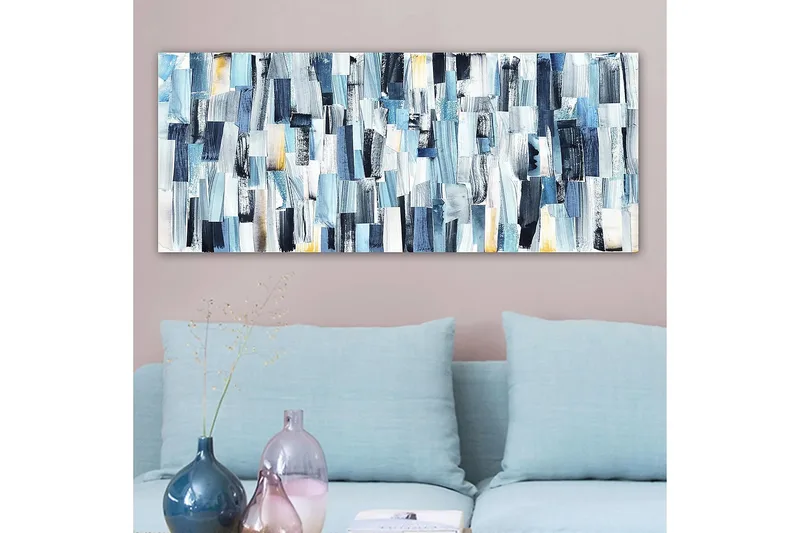 Canvasbillede YTY Abstract & Fractals Flerfarvet - 120x50 cm - Boligtilbehør - Billeder & kunst - Billeder på lærred