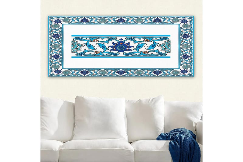 Canvasbillede YTY Abstract & Fractals Flerfarvet - 120x50 cm - Boligtilbehør - Billeder & kunst - Billeder på lærred