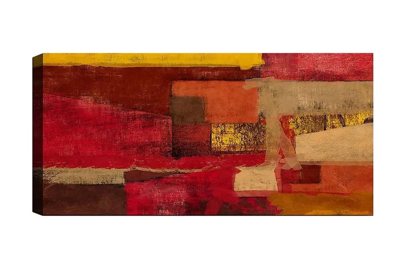 Canvasbillede YTY Abstract & Fractals Flerfarvet, 120x50 cm